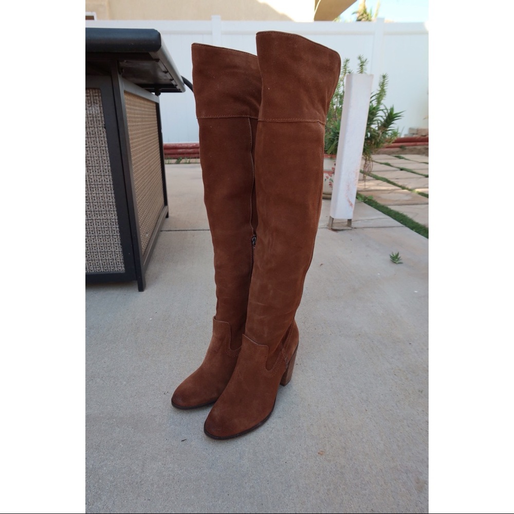 ✨HP!✨Dolce Vita Over the Knee Suede Leather Boots